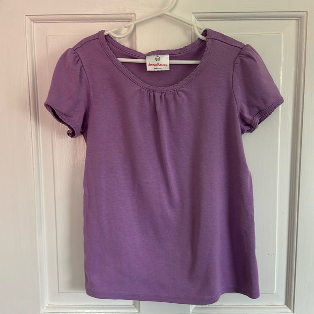 Hanna Anderson Tee Purple